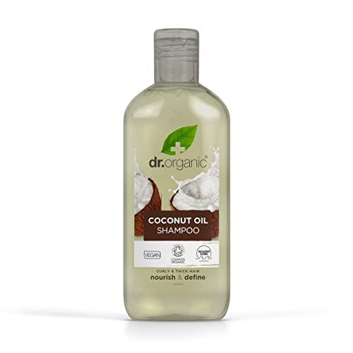 Dr. Organic Shampooing à l'Huile de Coco Bio 265 ml en promo à 8,84€ (-41%) sur Amazon FR