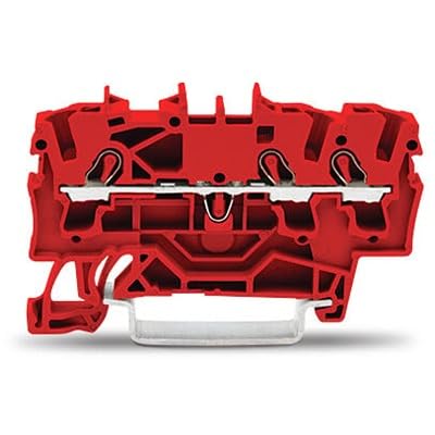 3-Leiter-Durchgangsklemme 2002-1303 WAGO Rot Inhalt: 100 St. - High-Tech & Électronique Amazon Allemagne à 1.13€