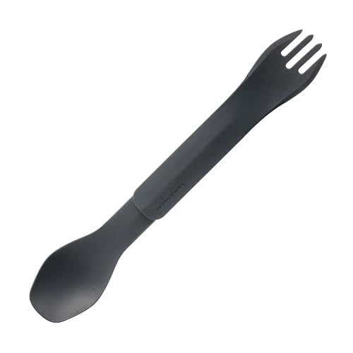 Humangear GOBITES Duo Fork and Spoon Set (Grey) - Sports & Fitness Amazon France à 15.52€