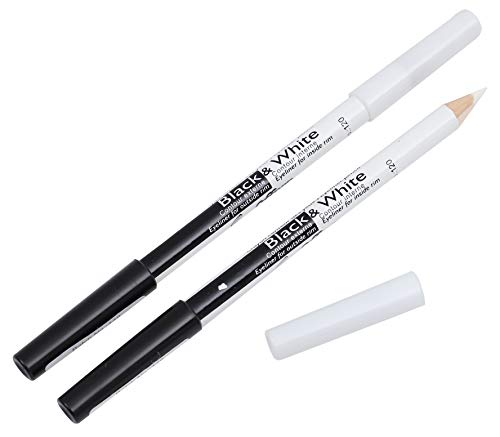 Black and White duo eyeliner pencil by Saffron - Beauté & Parfums Amazon Allemagne à 1.70€