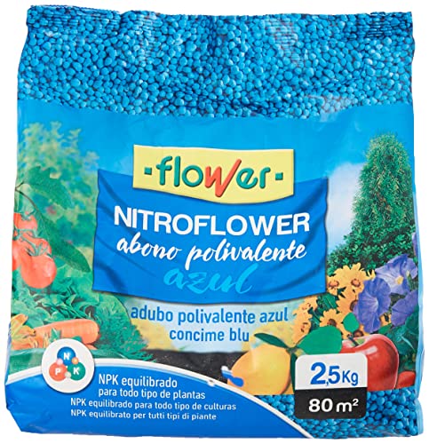 NITROFLOWER - ABONO POLIVALENTE AZUL - Jardin & Extérieur en promo à 9.09€