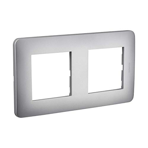 Dual Modular Blank Plate (Silver) - Maison & Cuisine en promo à 0.74€