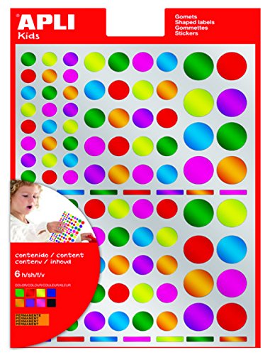 APLI 13529 – 624 Pack Stickers - Fournitures Bureau Amazon Royaume-Uni à 4.27€