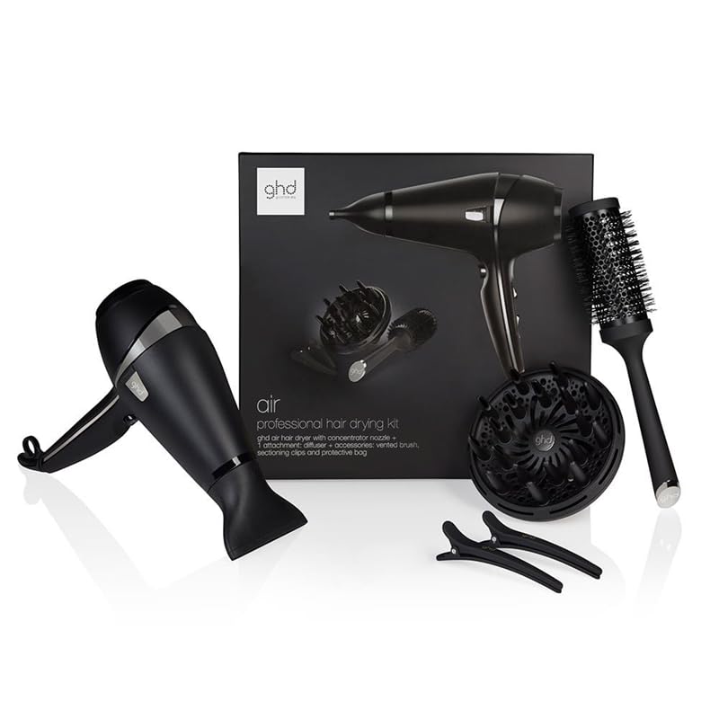ghd Air Hair Drying kit- Professional Hairdryer (Black) en promo à 25,32€ (-80%) sur Amazon UK