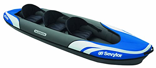 Sevylor Hudson inflatable Canoe, 2+1 person folding kayak... - Sports & Fitness Amazon Royaume-Uni à 188.09€