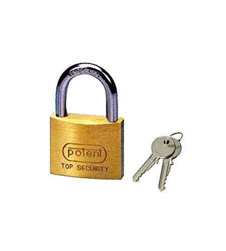 Potent 2725 Lucchetto Ottone, 25 mm - Bricolage & Outils Amazon Italie à 2.00€