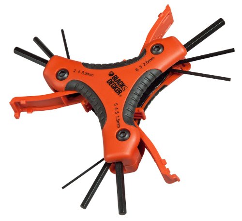 Black & Decker BDHT0-71628 Set 9 Chiavi Esagonali a Brugola - Home & Kitchen Amazon Italy à 37.24€