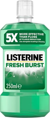 Listerine Fresh Burst Fluoride Antibacterial Mouthwash... - Beauty & Fragrances Amazon UK à 1.75€
