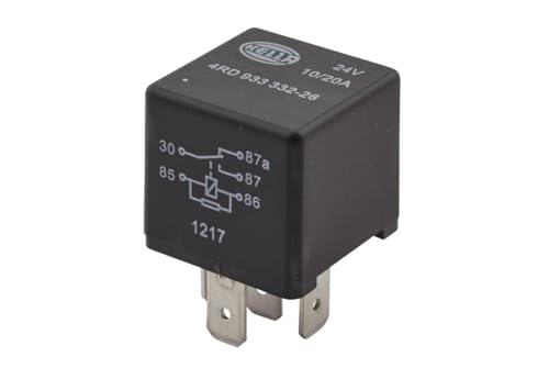 HELLA 4RD 933 332-261 Relay, main current - 24V - 5-pin... - Amazon Royaume-Uni à 5.71€