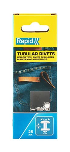 Rapid Tubular Rivets Multi-Purpose, 7 x 3 x 9 mm, 5000414... - Deal du jour à 4.90€