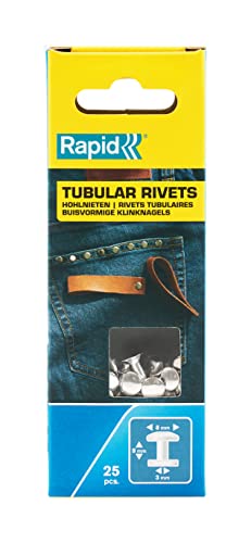 Rapid Tubular Rivets Multi-Purpose, 8 x 3 x 9 mm, 5000415... - Maison & Cuisine Amazon Royaume-Uni à 6.66€