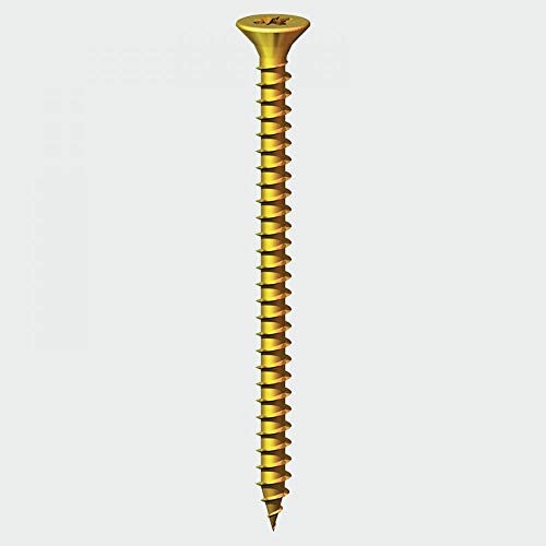 TIMCO Solo Double Countersunk Gold Woodscrews - 5.0 x 70... - Nouvelle promo Amazon à 1.80€