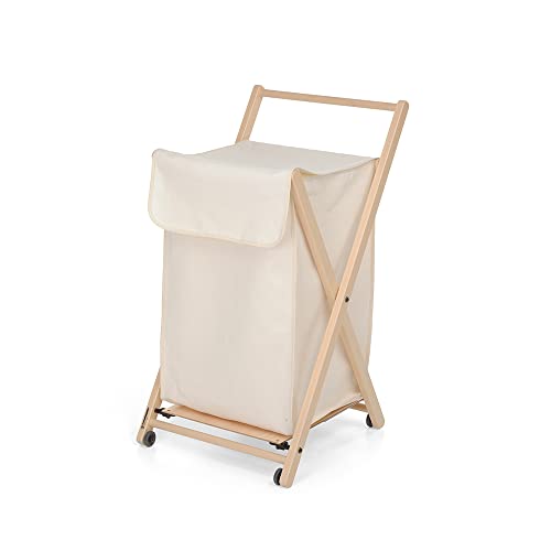 Foppapedretti Carrello Porta Biancheria Angel Naturale - Auto & Moto en promo à 49.99€