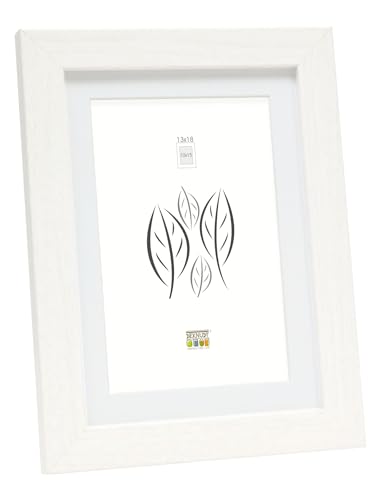 Deknudt Frames Bilderrahmen mit Passepartout - Weiss... - Maison & Cuisine Amazon Allemagne à 5.08€