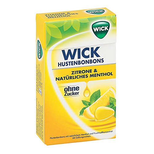 WICK Zitrone & natürliches Menthol Bonb.o.Z 46 g - High-Tech & Électronique Amazon Allemagne à 1.75€