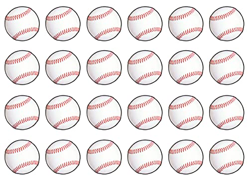 Beistle 24-Pack Baseball Cutout, 13-1/2-Inch - Home & Kitchen Amazon Germany à 16.39€