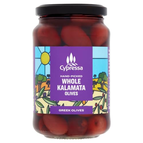 Cypressa Handpicked Whole Kalamata Olives 345g - Épicerie Amazon Royaume-Uni à 2.30€