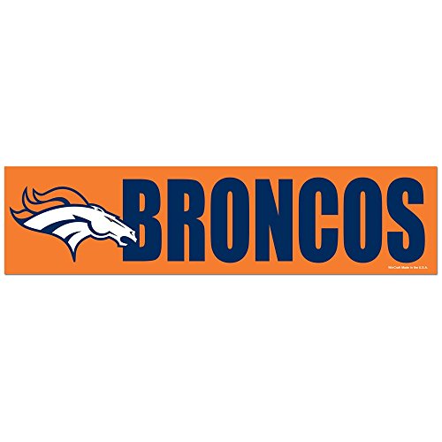 Denver Broncos Official NFL 12 inch x 3 inch Bumper Sticker... en promo à 23,35€ (-83%) sur Amazon FR