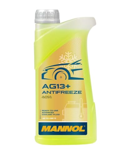 MANNOL Antifreeze AG13+ (-40) Advanced 1 L - Auto & Moto Amazon Allemagne à 2.35€