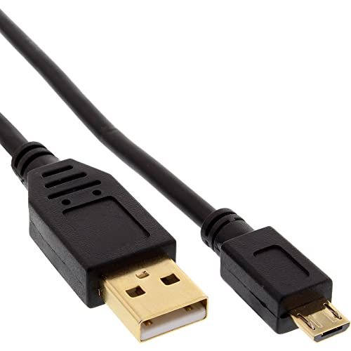 InLine 2 m USB 2.0 A – Micro B 2 m USB A/MICRO B USB Cable... - High-Tech & Électronique en promo à 2.73€