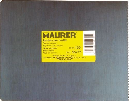 Spatola Dentata lama Blu misura 80 mm Maurer cf. 6 Pz - Bricolage & Outils Amazon Italie à 0.77€