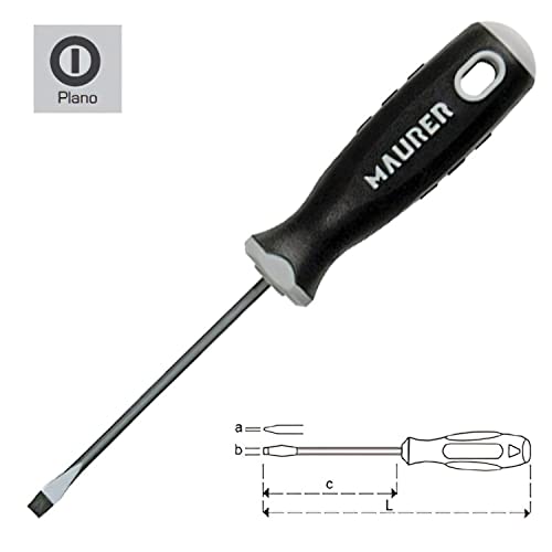 MAURER - Destornillador Estampado 1,0x5,5x125 mm. - Bon plan à 4.05€