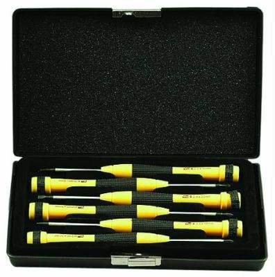Vigor 38939 – 10 – Lot de 6 tournevis horlogers en chrome... en promo à 12,67€ (-50%) sur Amazon FR