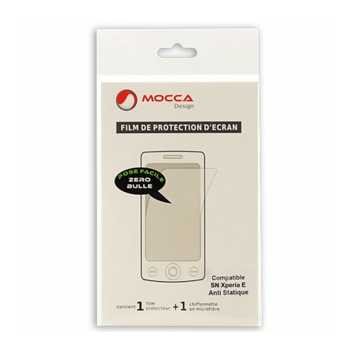 MOCCA DESIGN FP-XPERIAE-AS Film de Protection Antistatique... en promo à 3,89€ (-57%) sur Amazon FR