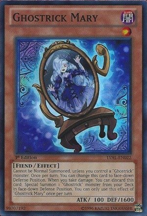 Yu-Gi-Oh! - Ghostrick Mary (LVAL-EN022) - Legacy of the... - Jeux Vidéo & Consoles en promo à 32.01€