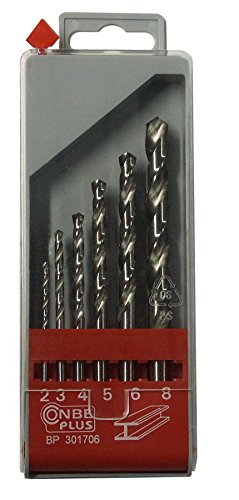 CON:P HSS-Bohrersatz geschliffen 6-teilig, BP301706 - Bricolage & Outils en promo à 3.36€