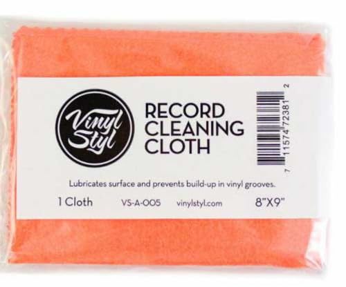 Vinyl Styl® Vinyl Record Cleaning Cloth - Lubricated 8" X... - Maison & Cuisine en promo à 19.76€