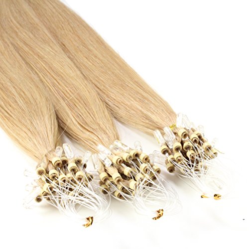 hair2heart 100 x 1g Echthaar Microring Loop Extensions... - Beauté & Parfums Amazon Allemagne à 32.27€