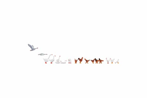 Noch - 15772 - Modélisme Ferroviaire - Figurine - Poules Et... - Jouets & Jeux en promo à 10.00€