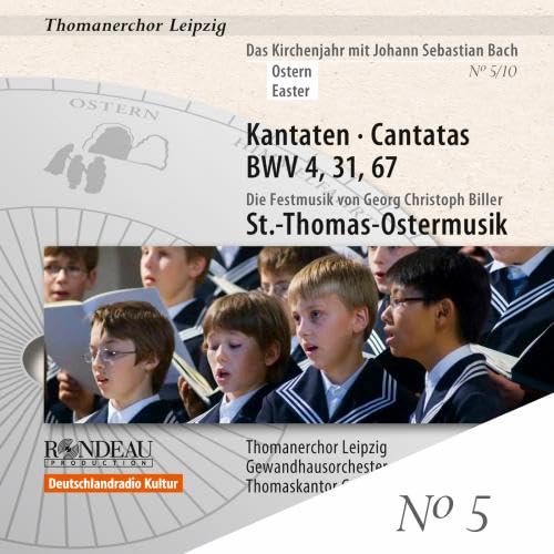 Johann Sebastian Bach : Cantates Bwv4, Bwv31 et Bwv67 - Musique & Instruments Amazon France à 2.46€