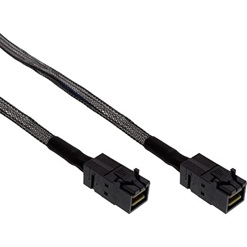 InLine 21967 Cavo Mini SAS, SFF-8643 a SFF-8643 e Side... - Bon plan à 17.33€