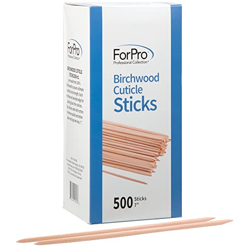 For Pro Birchwood Cuticle Sticks, 500 Count by For Pro - Beauté & Parfums Amazon France à 9.24€