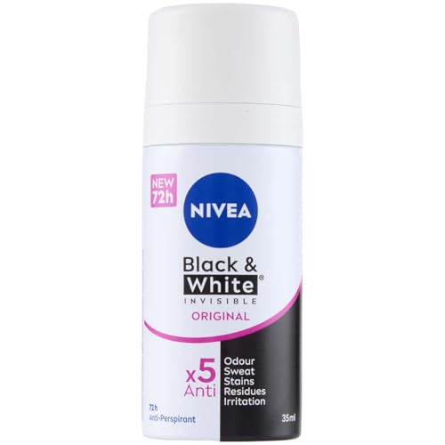 Nivea Deo Spray Black & White 35 ml - Beauté & Parfums en promo à 1.72€