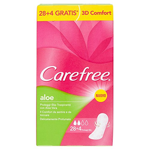 Carefree protector-slip, traspirati, mit Aloe Vera, 5... - Auto & Motorcycle Amazon Germany à 4.51€