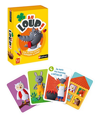 NATHAN - Au Loup – Kartenspiel - Jouets & Jeux Amazon Allemagne à 6.29€