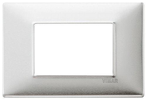 Vimar Placca 3 m, Alluminio Spazzolato - Bricolage & Outils Amazon Italie à 0.50€