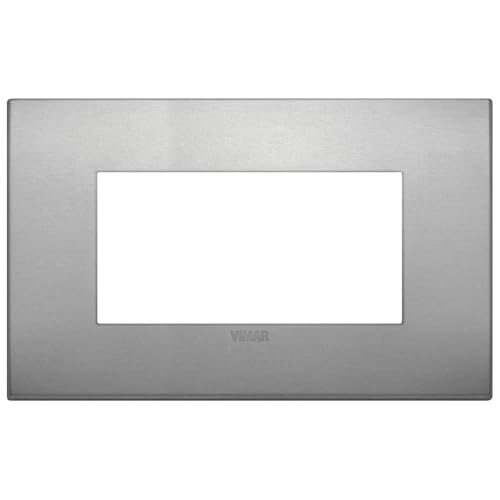 Vimar serie arke - Marco classic 4 módulos aluminio lava - Bon plan à 13.75€