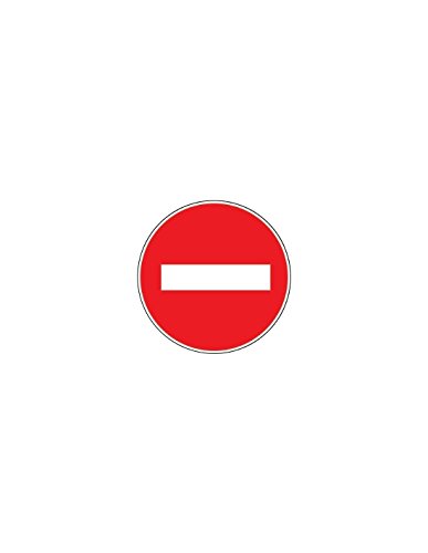 Pannello senso proibito, rigido Ø 180 mm - 4040141 - Maison & Cuisine en promo à 15.11€