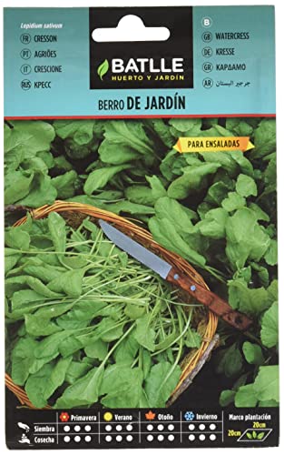 Graines aromatiques de Batlle - Cresson de Jardin (Seeds... - Sports & Fitness en promo à 2.12€