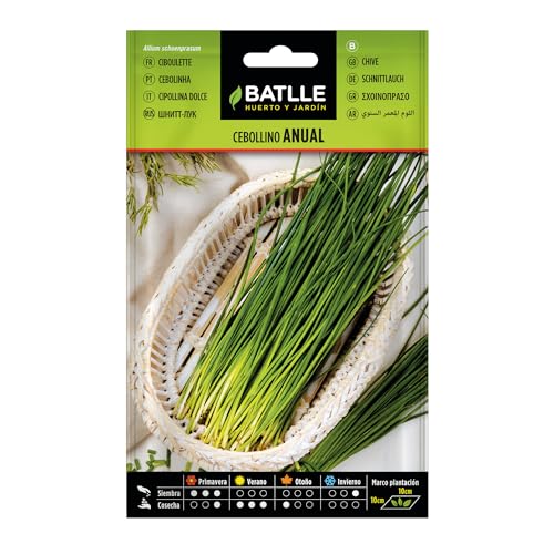 Graines aromatiques de Batlle - Ciboulette annuel (3g)... - Jardin & Extérieur Amazon France à 2.99€