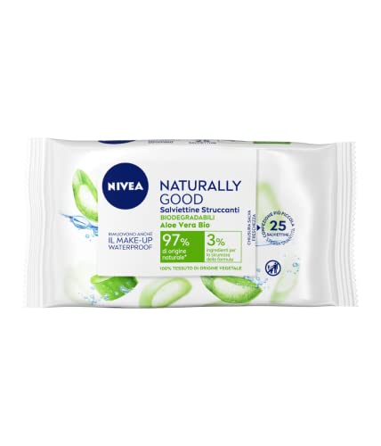 NIVEA Naturally Good Salviette Struccanti in confezione da... - Beauté & Parfums Amazon Italie à 2.46€