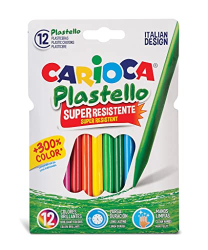 Carioca - Bolsa de cartón con 12 ceras (A35000012) - Loisirs Créatifs Amazon Espagne à 2.44€