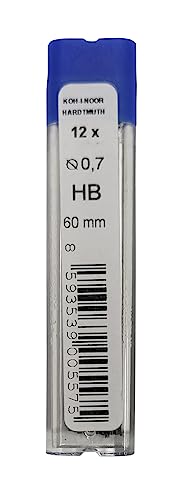 KOH-I-NOOR Fine Graphite Leads for 0.7mm Diameter 60mm HB... - Fournitures Bureau Amazon Royaume-Uni à 1.25€