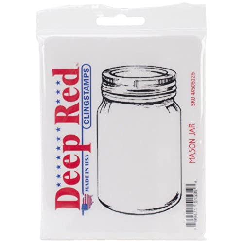 Rouge Profond Stamps Tampon en Caoutchouc en Plastique 2 x... - Maison & Cuisine Amazon France à 11.78€