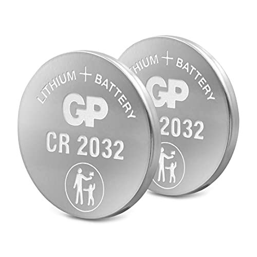 GP CR2032 C2 Lithium Knopfzellenbatterie (3Volt), 2er Pack... - Sports & Fitness Amazon Allemagne à 3.87€