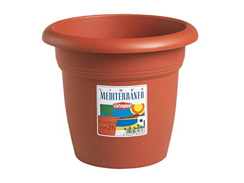 Stefanplast 82220 Mediterraneo Vaso, 22 cm - Jardin & Extérieur Amazon Italie à 2.00€